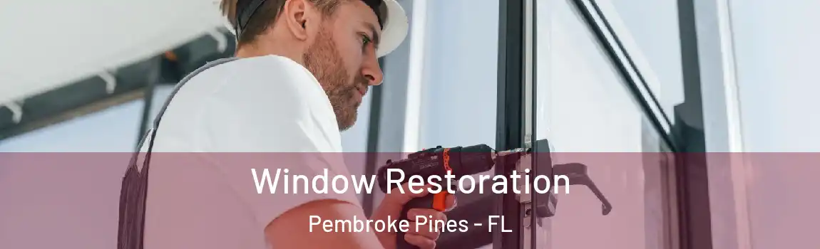 Window Restoration Pembroke Pines - FL